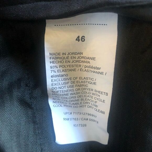 GRAND SLAM Shorts, Black Size 46 - Picture 3 of 5